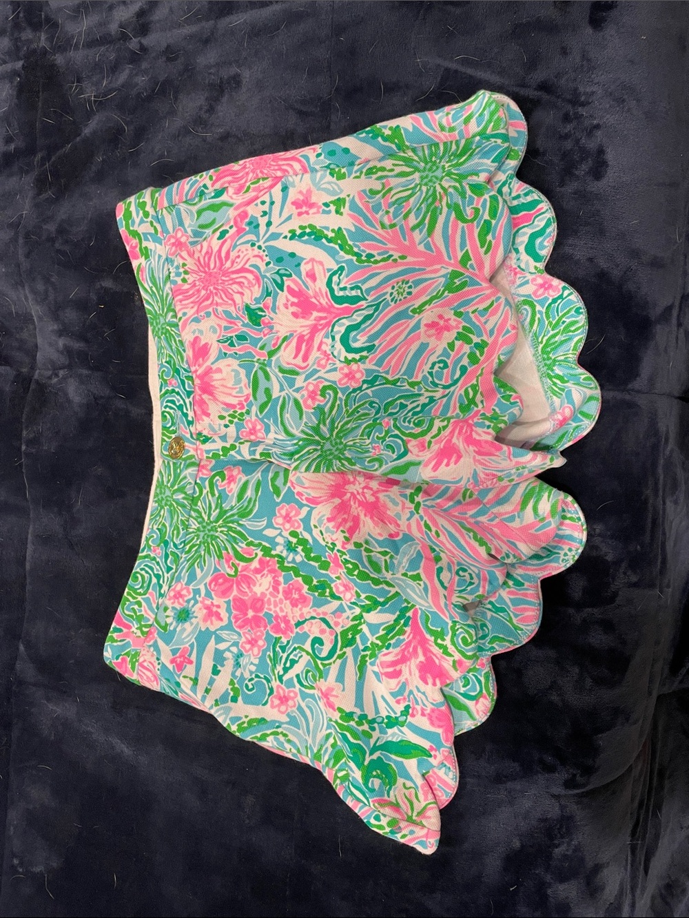 Lilly Pulitzer buttercup knit shorts